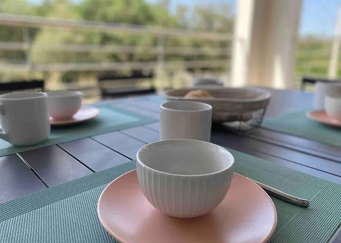 T2 Neuf 4 Personnes Avec Piscine/terrain Tennis פורטו-וישיו